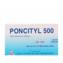 Poncityl 500mg (10 vỉ x 10 viên/hộp)